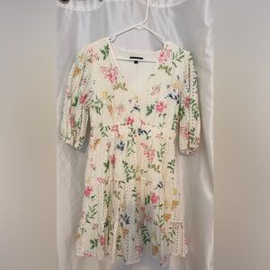 women casual floral dress by City Studio side M. Very good condition.